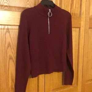 Women’s half slip sweater Dividend
